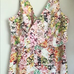 Floral print dress